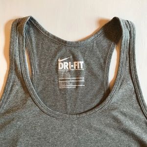 Nike Dry Fit Tank - Gray
